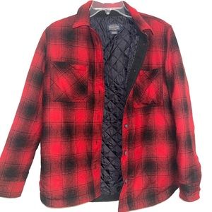 Small Pendleton lined jacket.